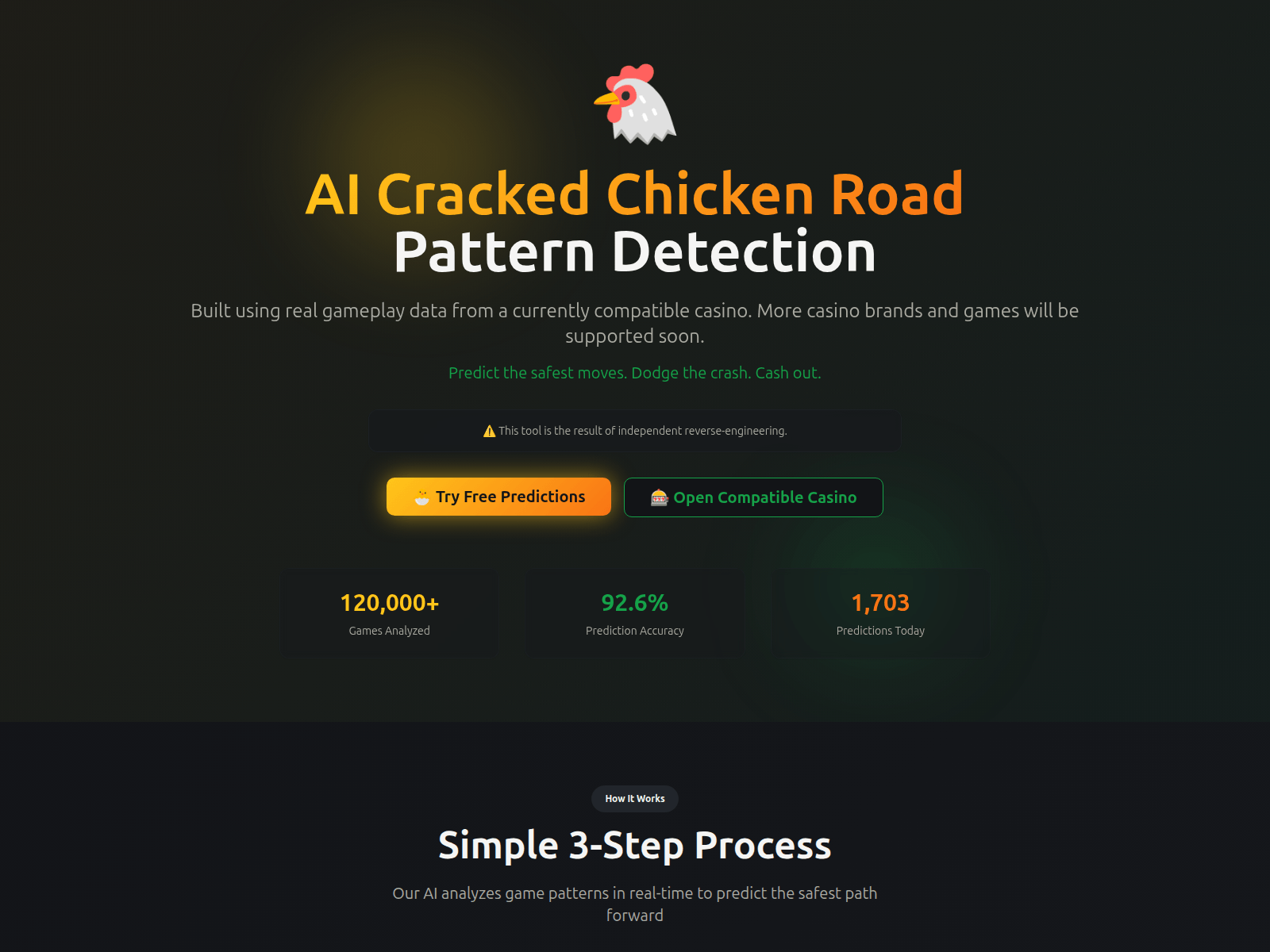 Screenshot of gameanalyzer.io