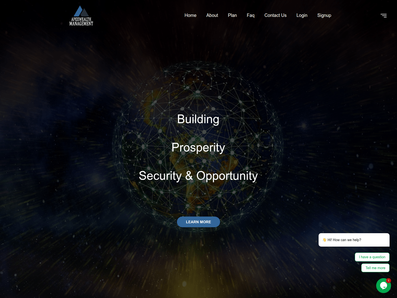 Screenshot of apexwealthmanagement.ltd