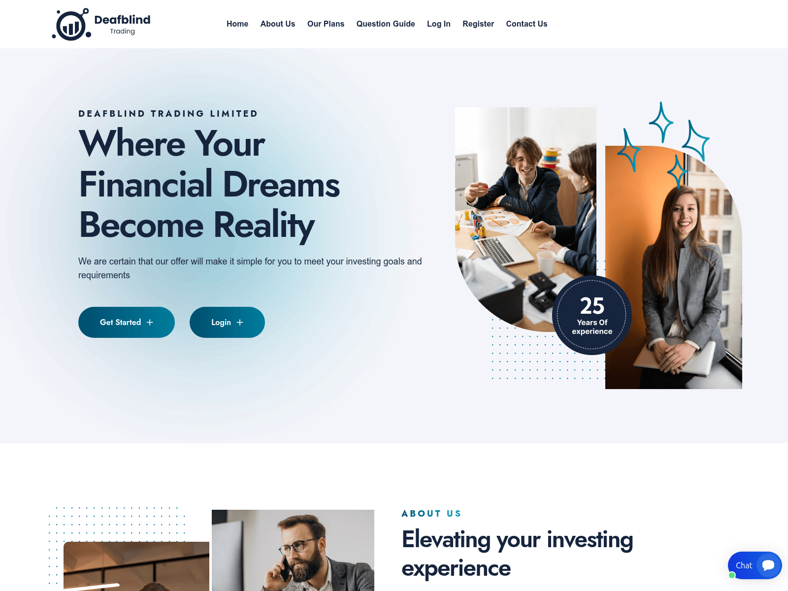 Screenshot of deafblindtradingltd.com