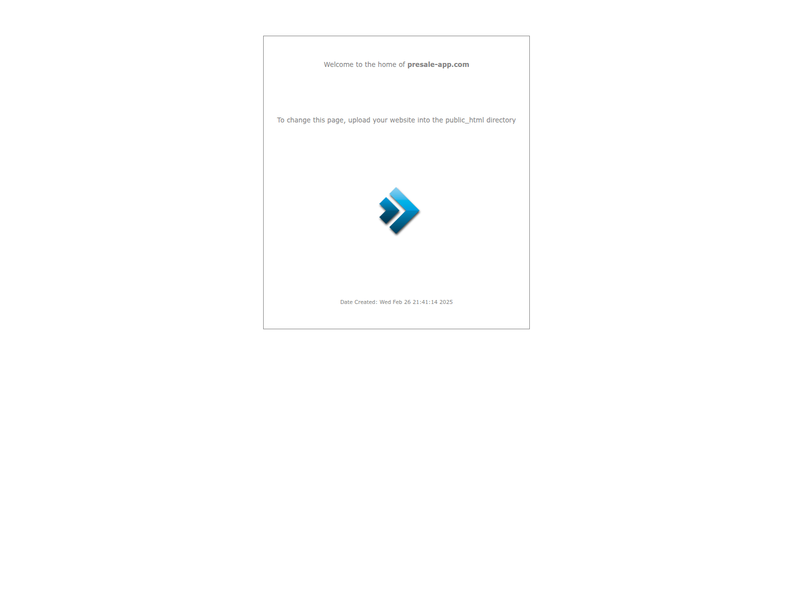 Screenshot of presale-app.com