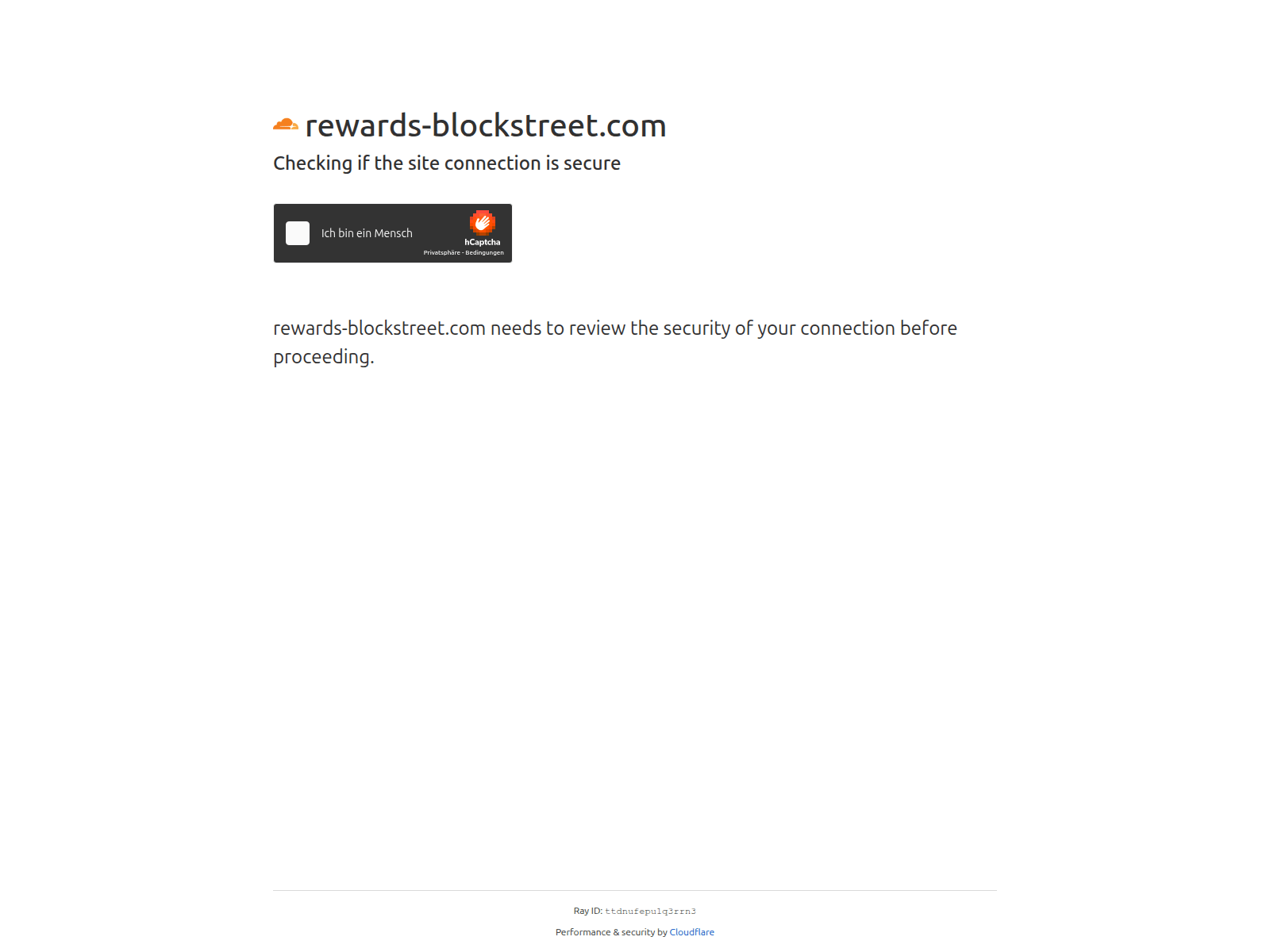 Screenshot of rewards-blockstreet.com