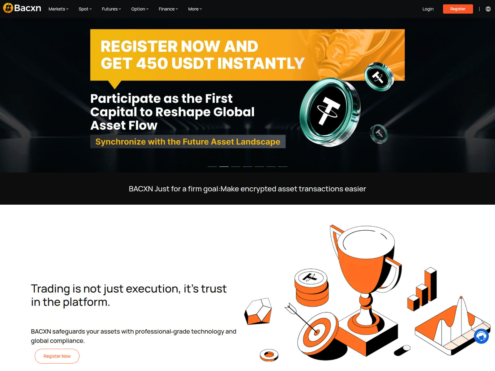 Screenshot of bacxn.com