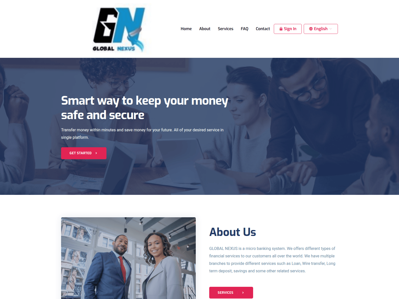 Screenshot of everglobalnexus.online