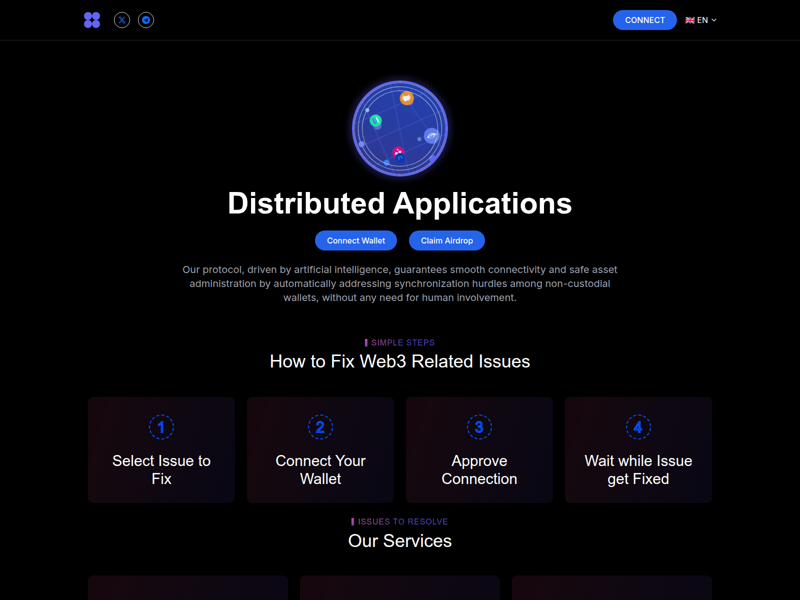 Screenshot of ordinalmultiwallet.web.app
