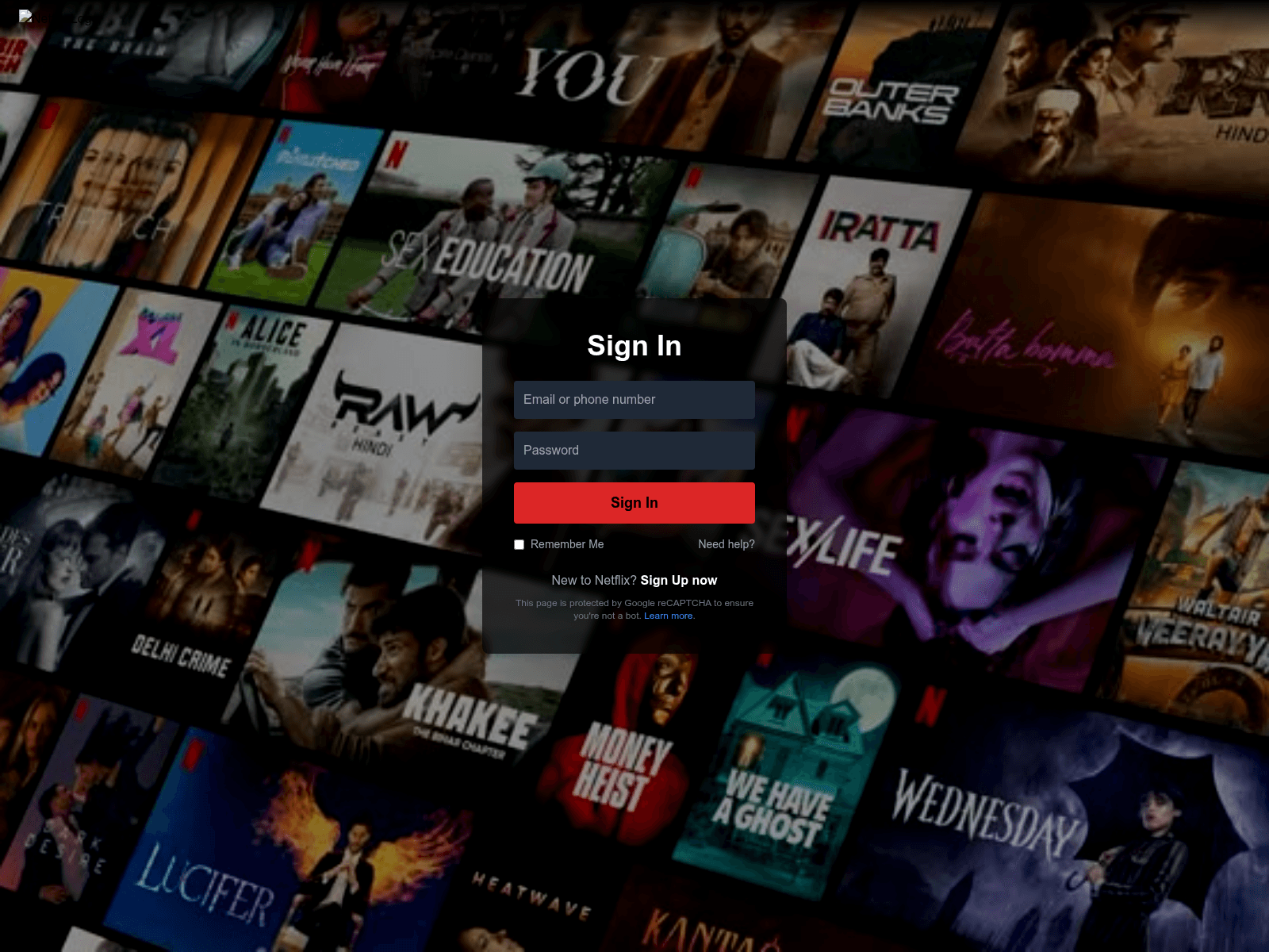 Screenshot of netflix-gpt-609e2.firebaseapp.com