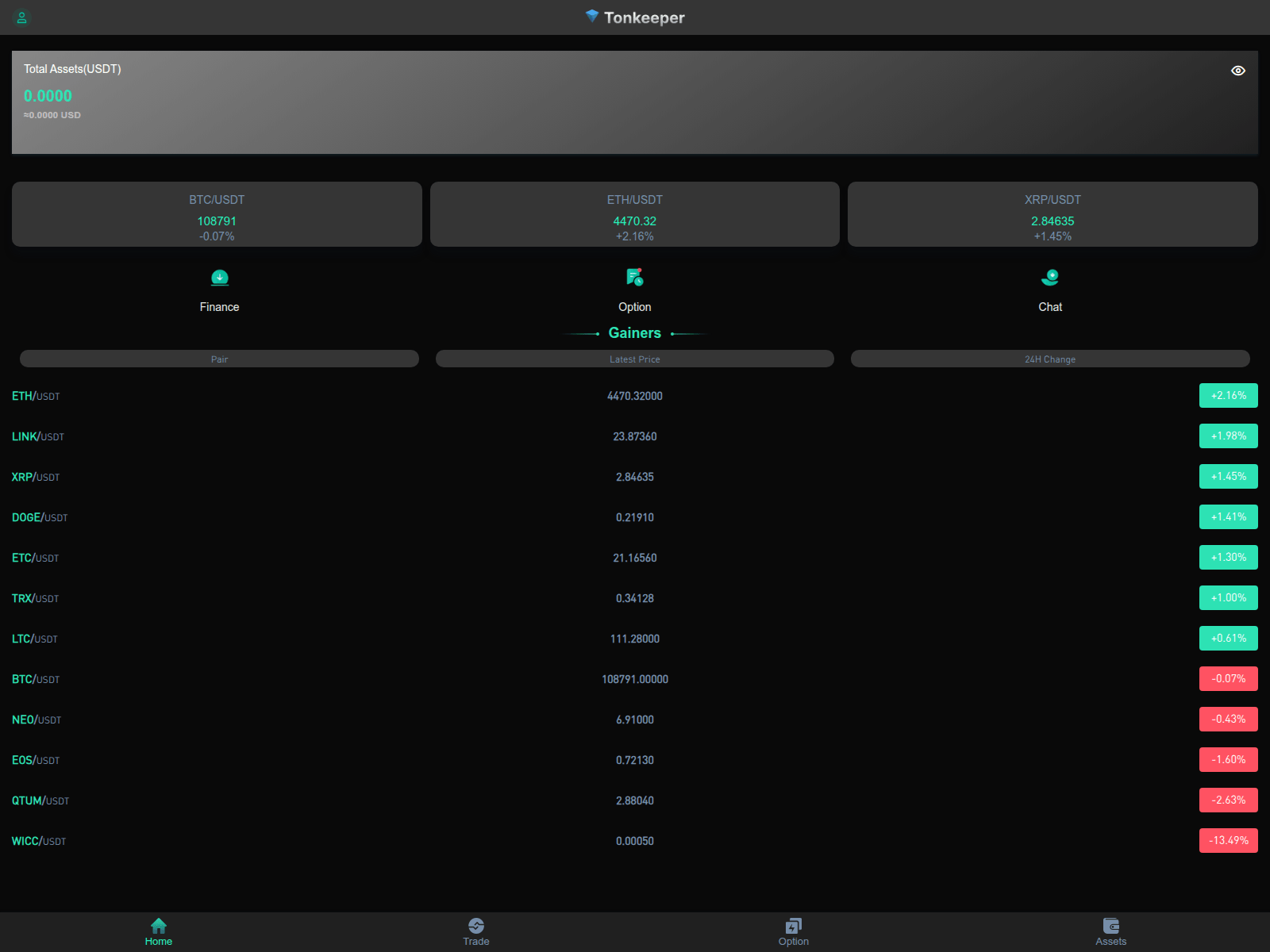 Screenshot of wallet--coin.net