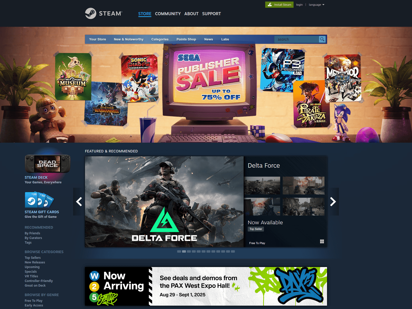 Screenshot of steam-api.kenrich.io