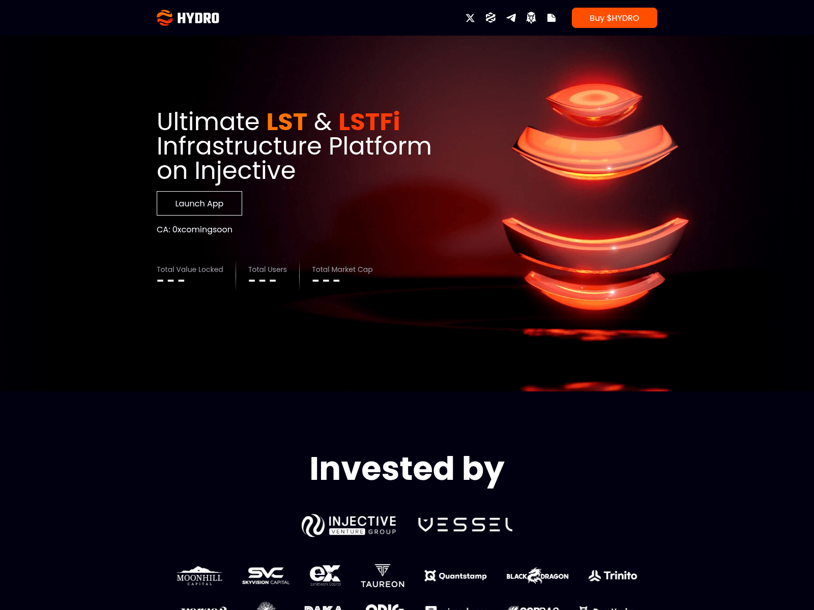 Screenshot of hydro-protocol.xyz