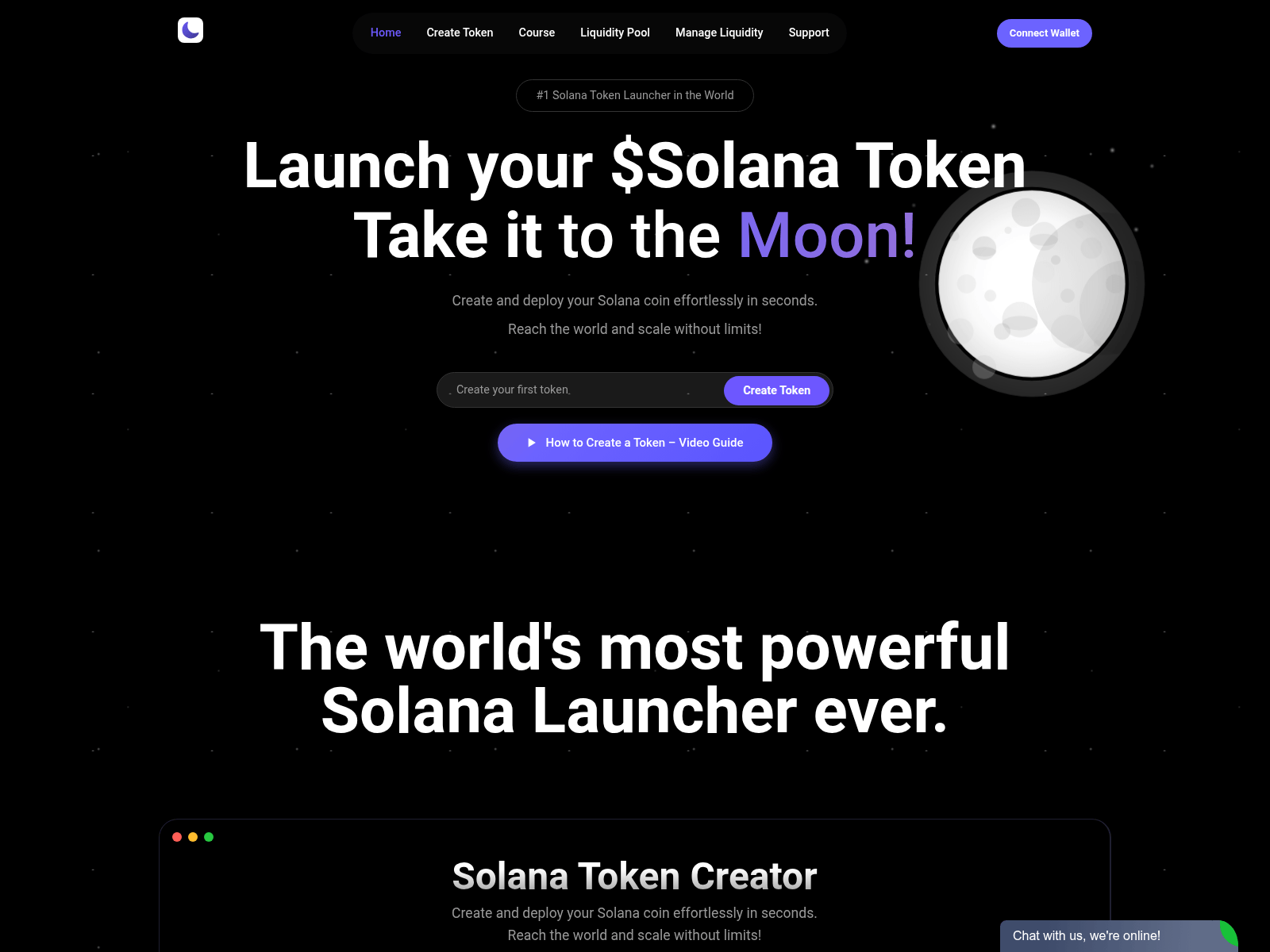 Screenshot of memcoinstarter.com