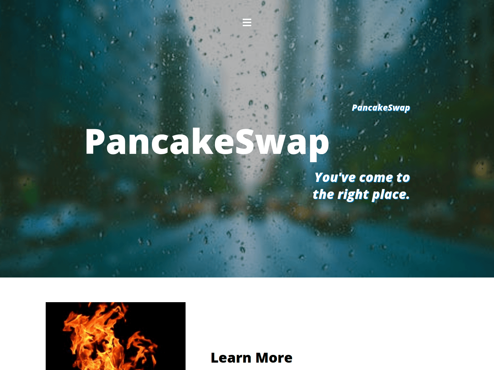 Screenshot of pancakeswapw.aez16.top