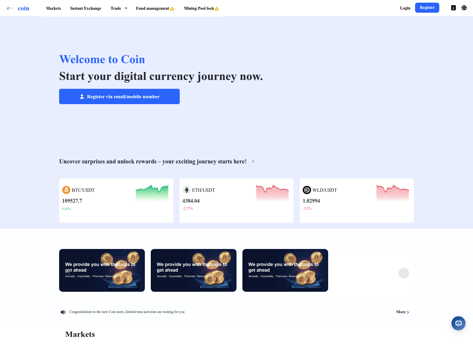 Screenshot of coingct.org