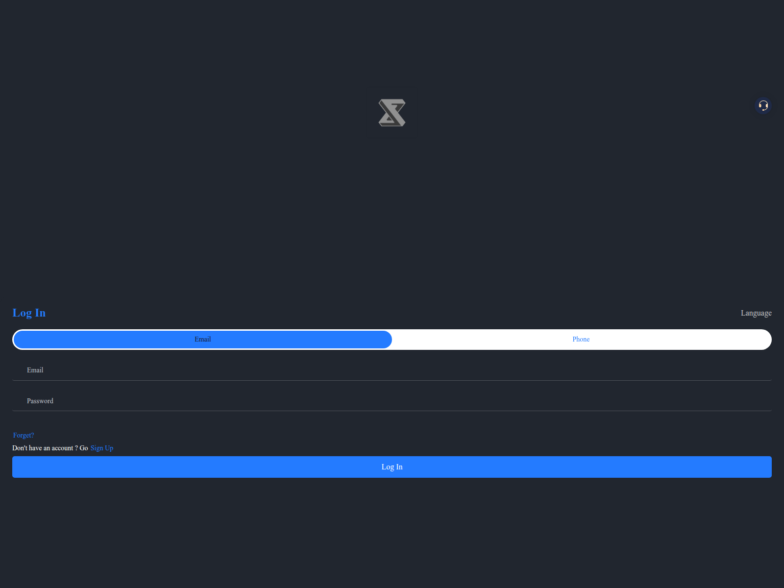 Screenshot of www.idexon.im