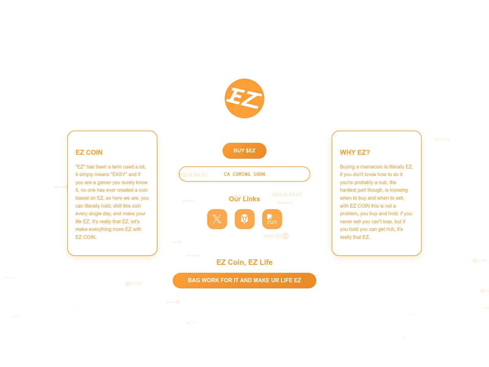 Screenshot of ezcoinsol.com