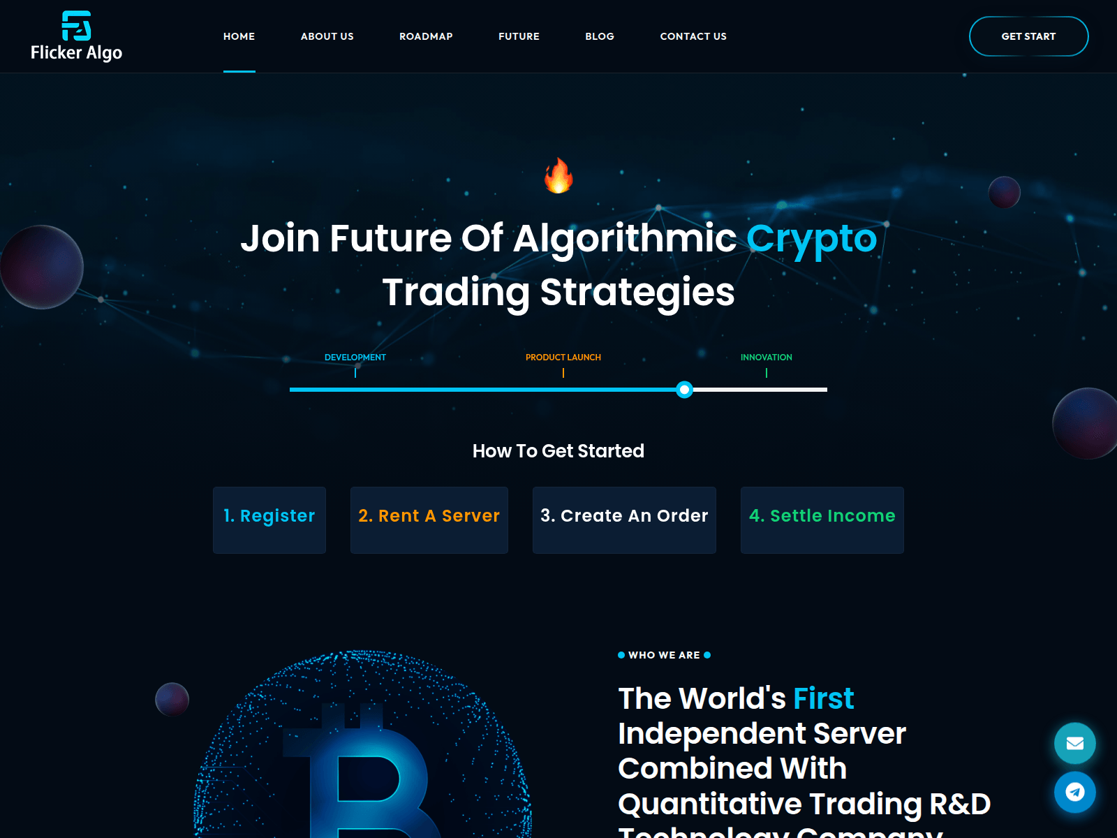Screenshot of flickeralgo.com