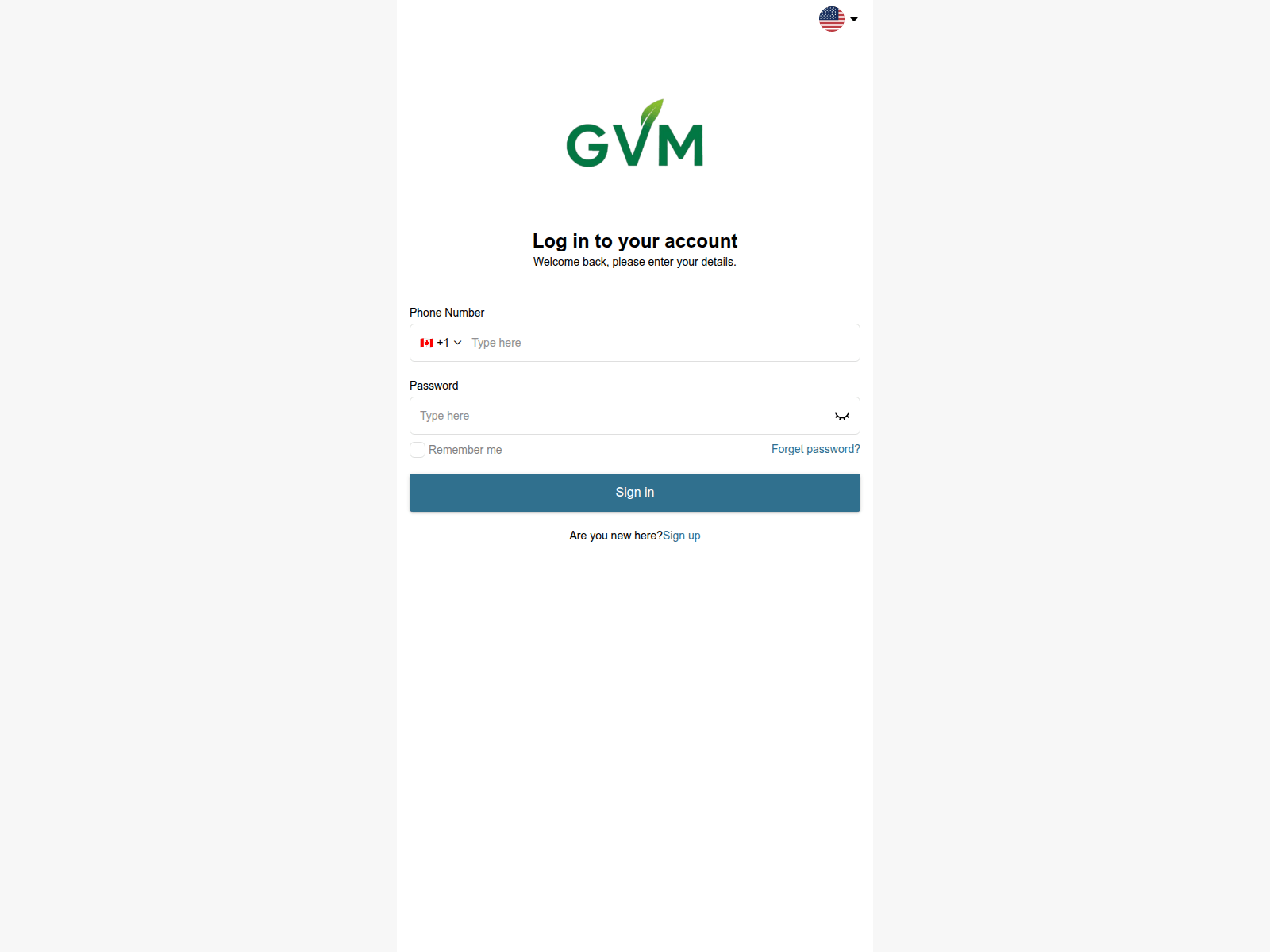 Screenshot of gvmlogin.com