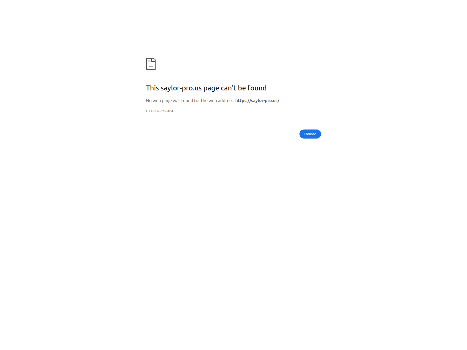 Screenshot of saylor-pro.us