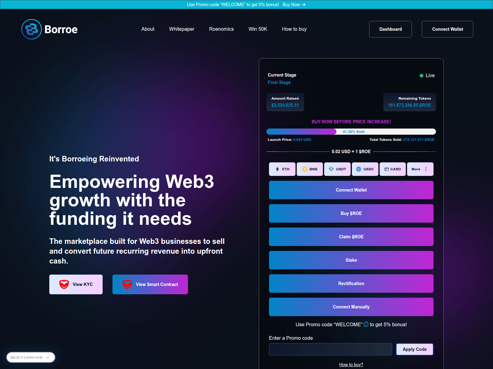 Screenshot of borroefinance-ai.web.app