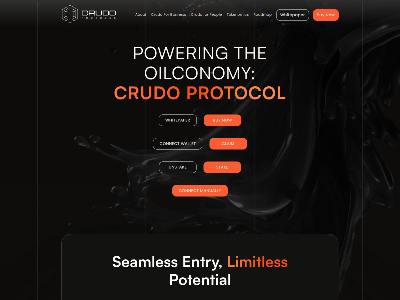 Screenshot of crudoprotocol-io.web.app