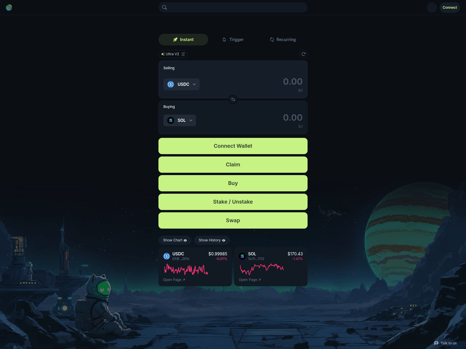 Screenshot of jupi-official.web.app