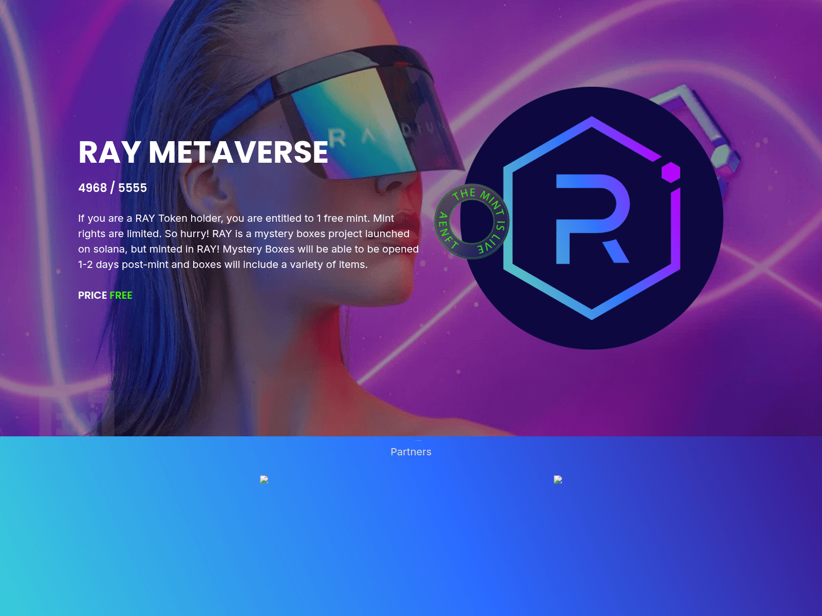 Screenshot of raydium-claim.web.app