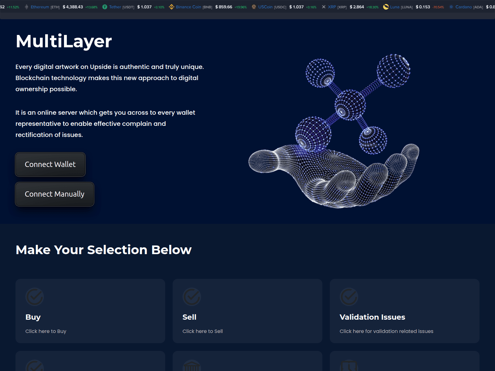Screenshot of swiftnetprotocol.web.app