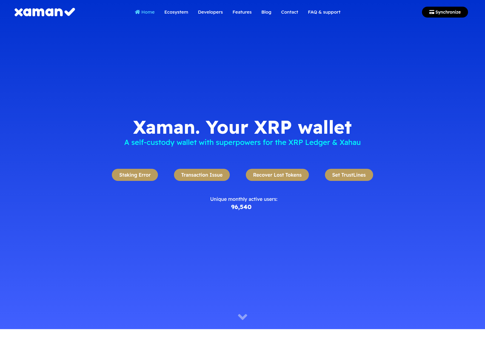 Screenshot of xamanappmodule.web.app