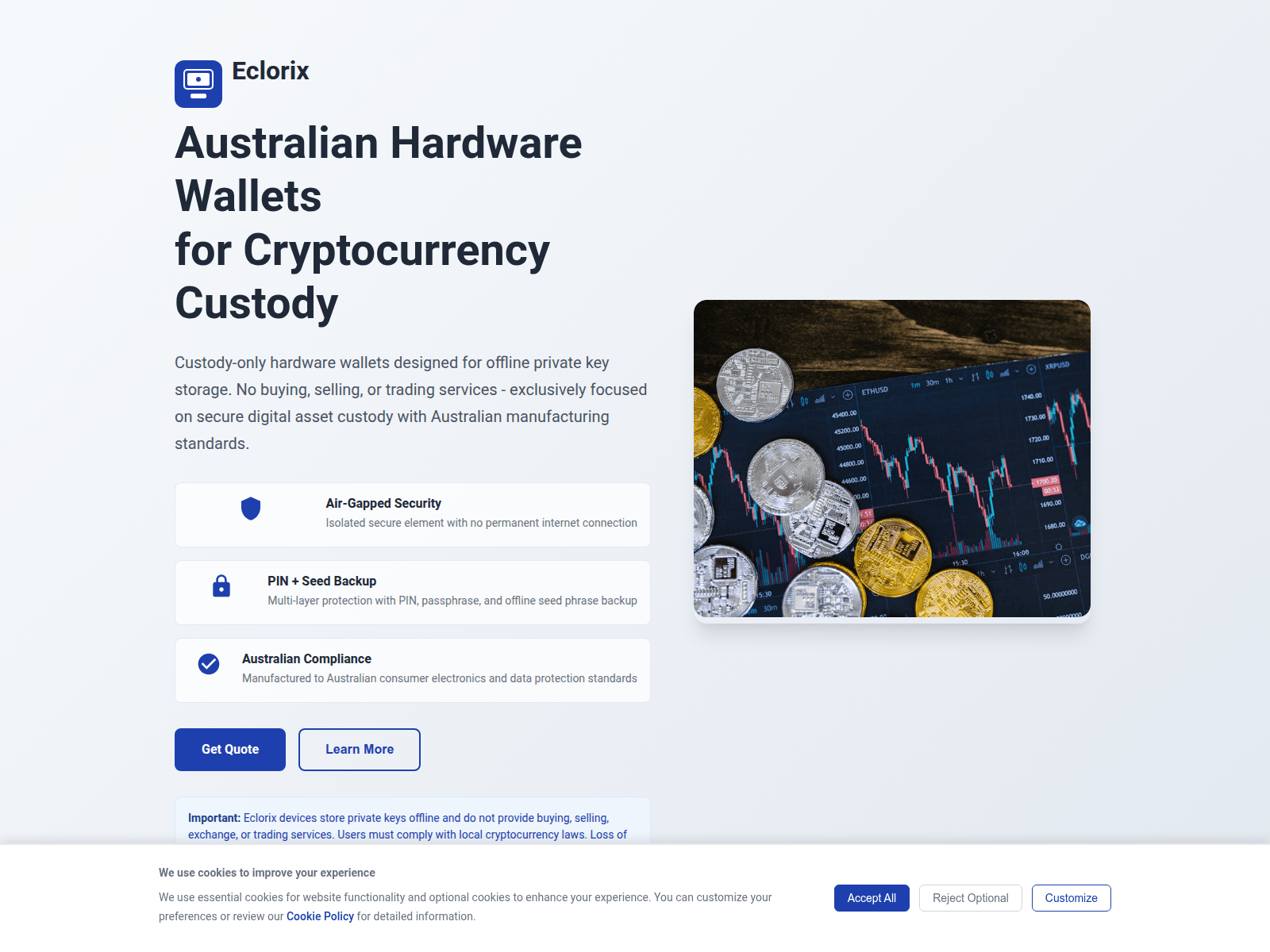 Screenshot of eclorix.eu.com