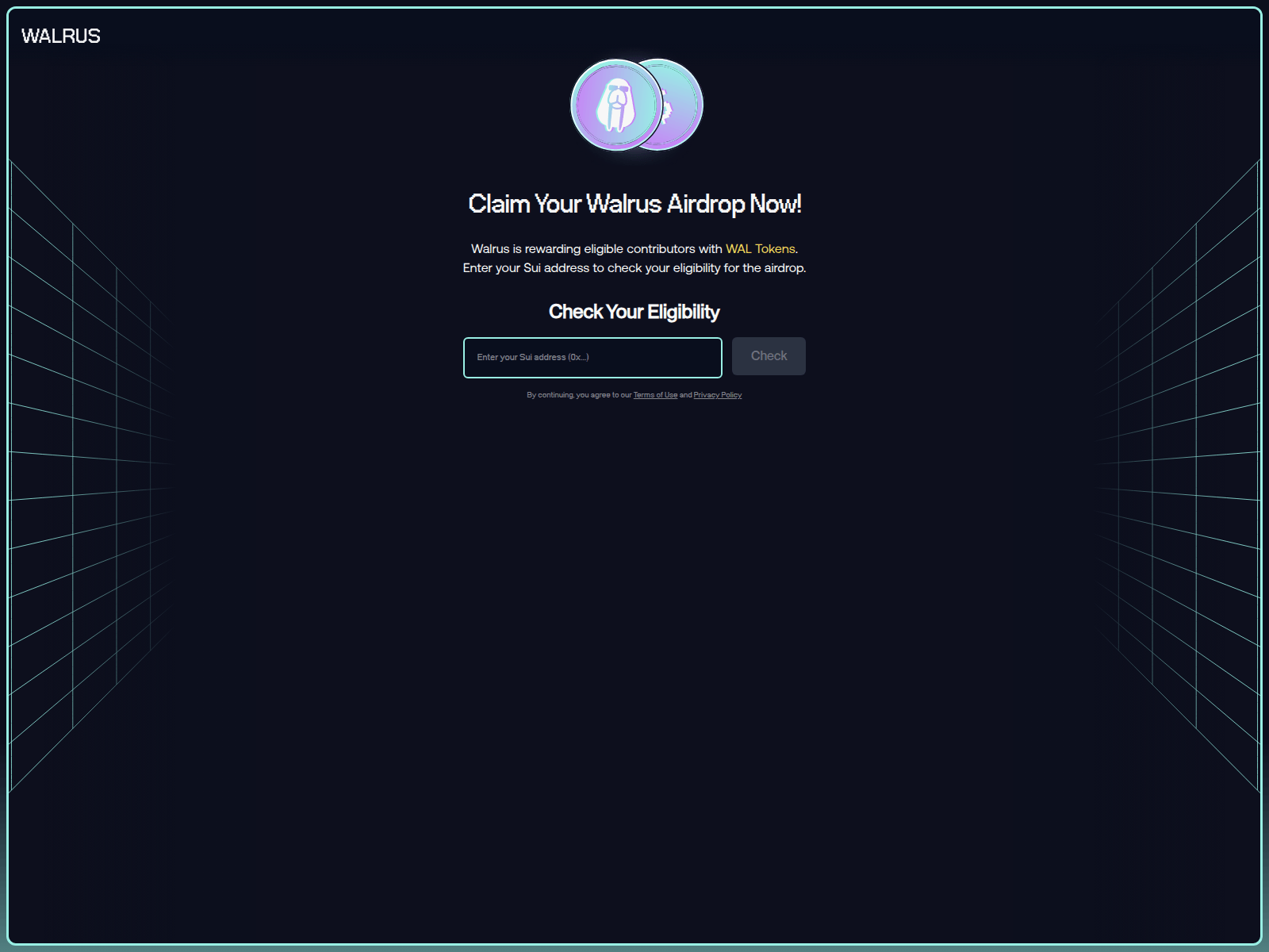 Screenshot of walrus-protocol.buzz