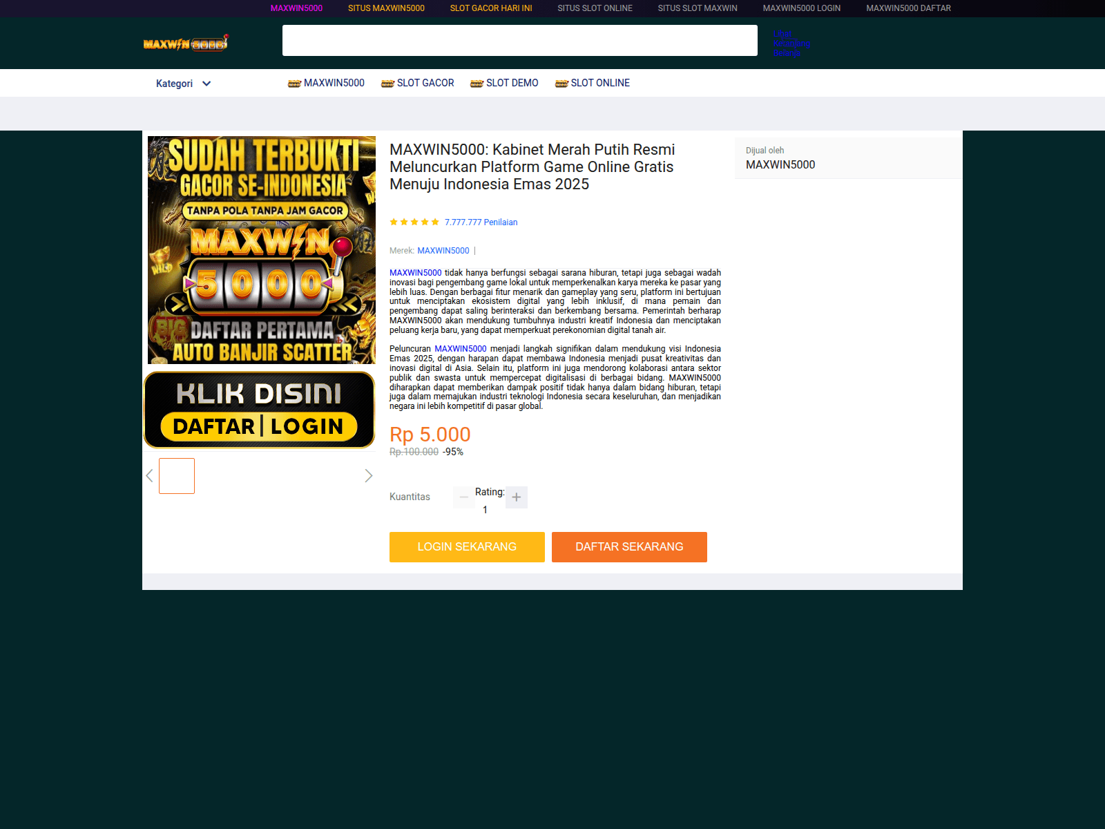 Forensic screenshot of barkossori.com