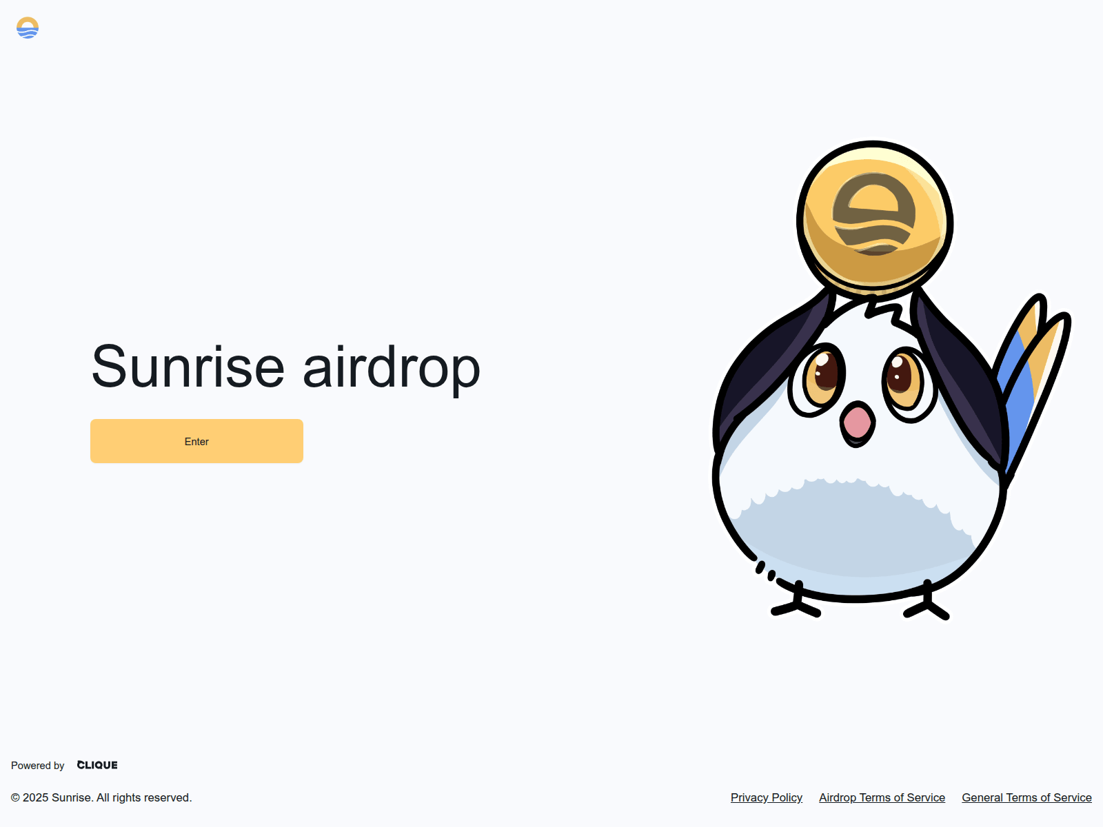 Screenshot of sunriselayer.site