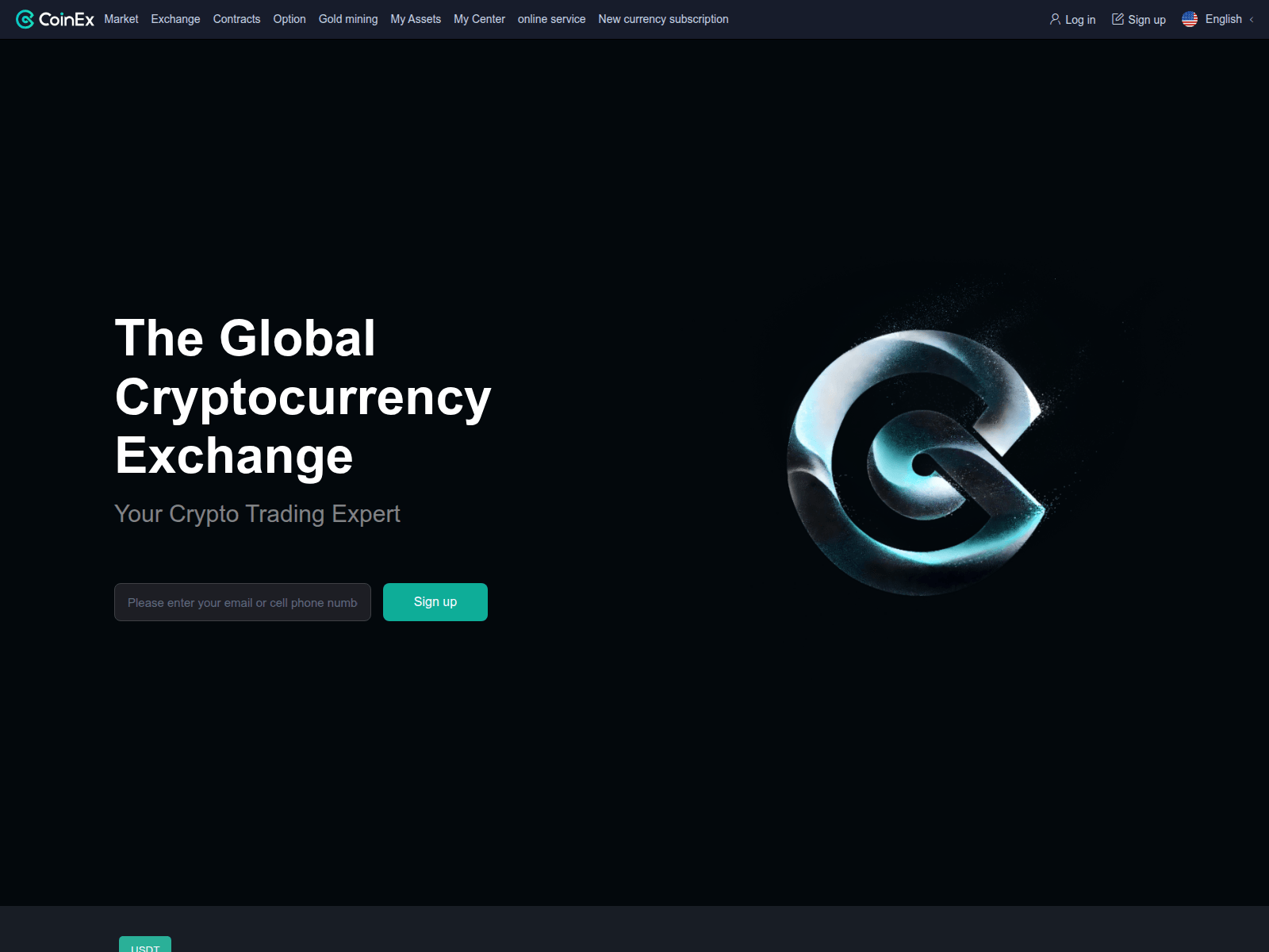Screenshot of coinexco1.com