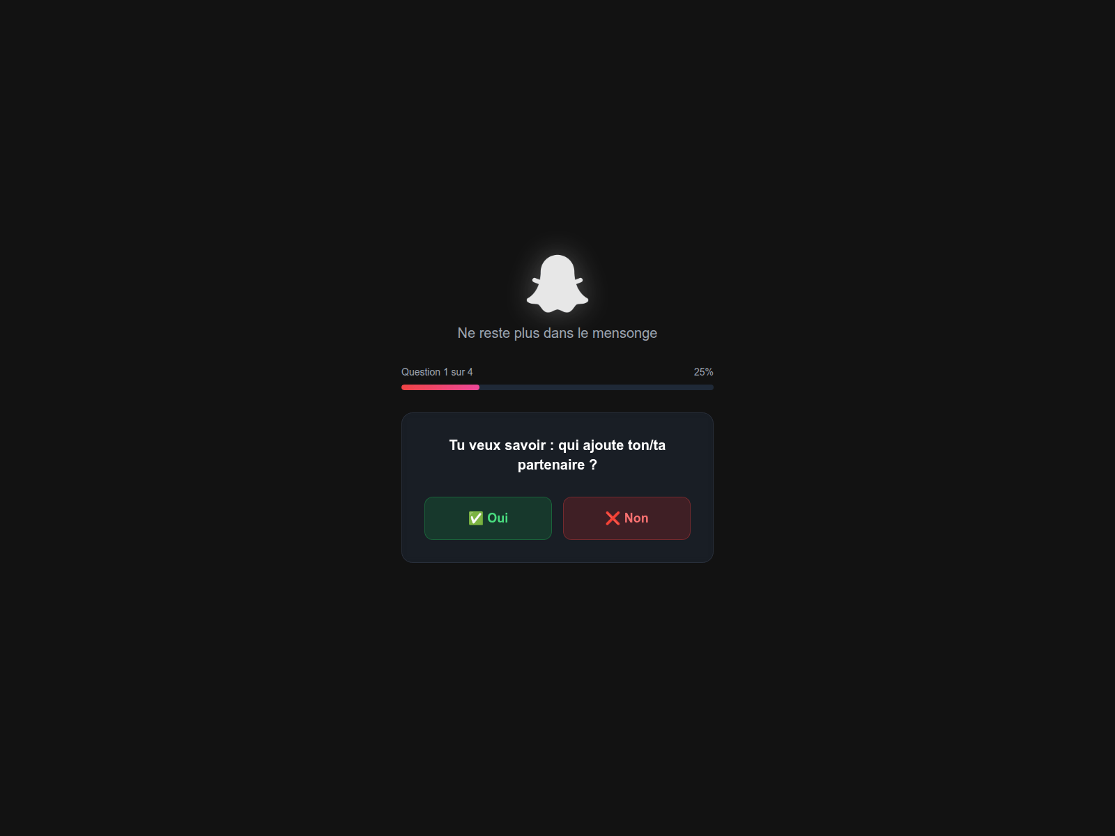 Screenshot of secretsnap.io