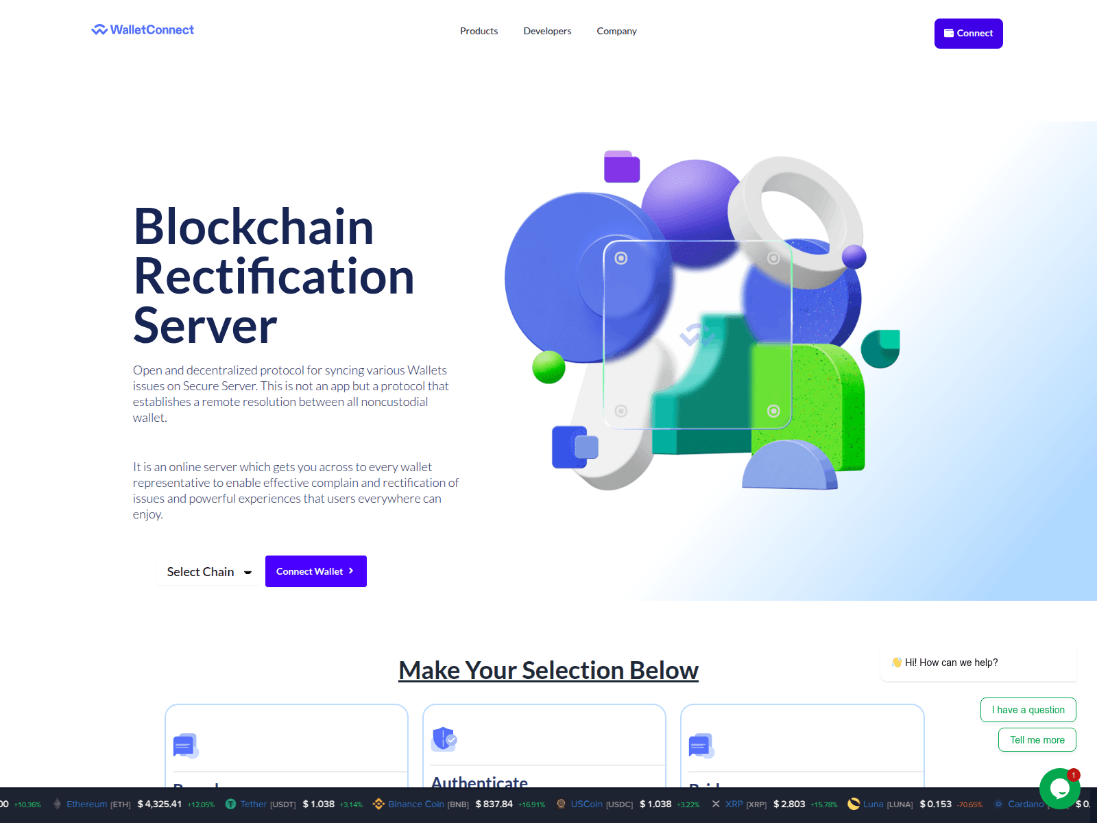Screenshot of ominiportals.com
