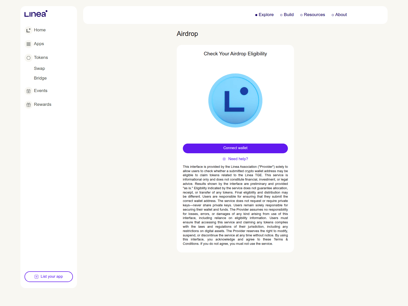 Screenshot of claims-lineabuild.xyz