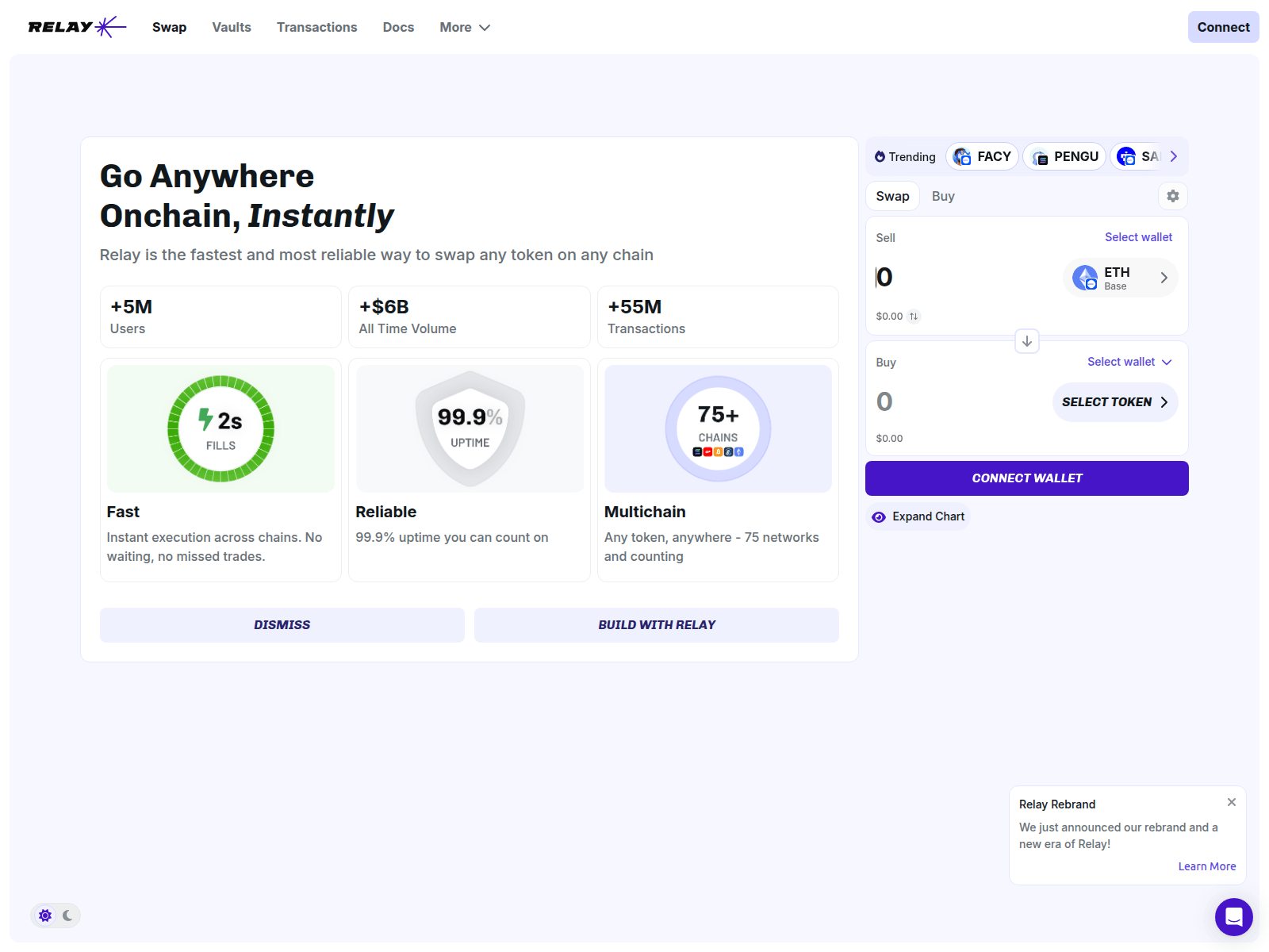 Screenshot of bridge-relay.com.pendelfi.com