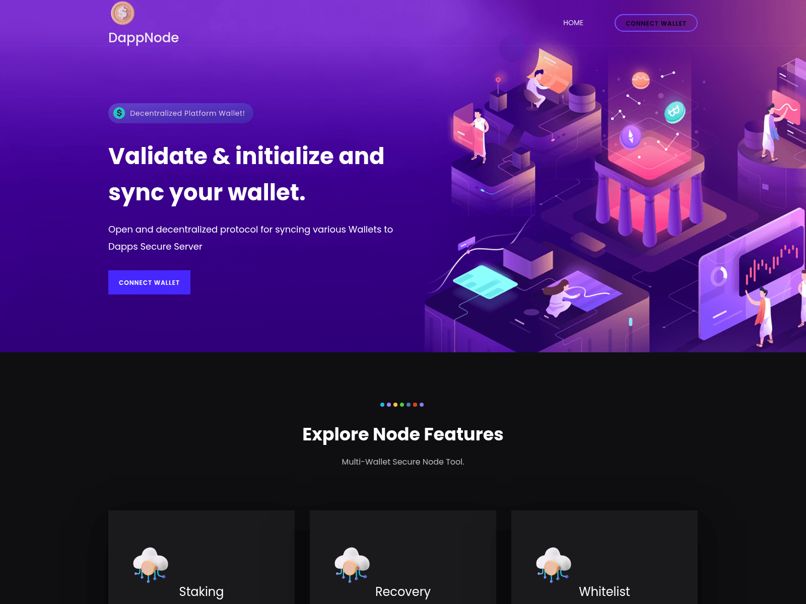Screenshot of dapp-labs.xyz