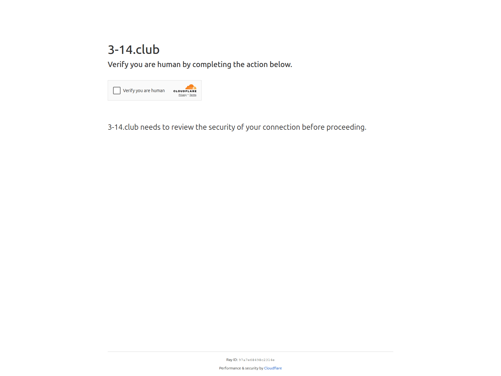 Screenshot of 3-14.club