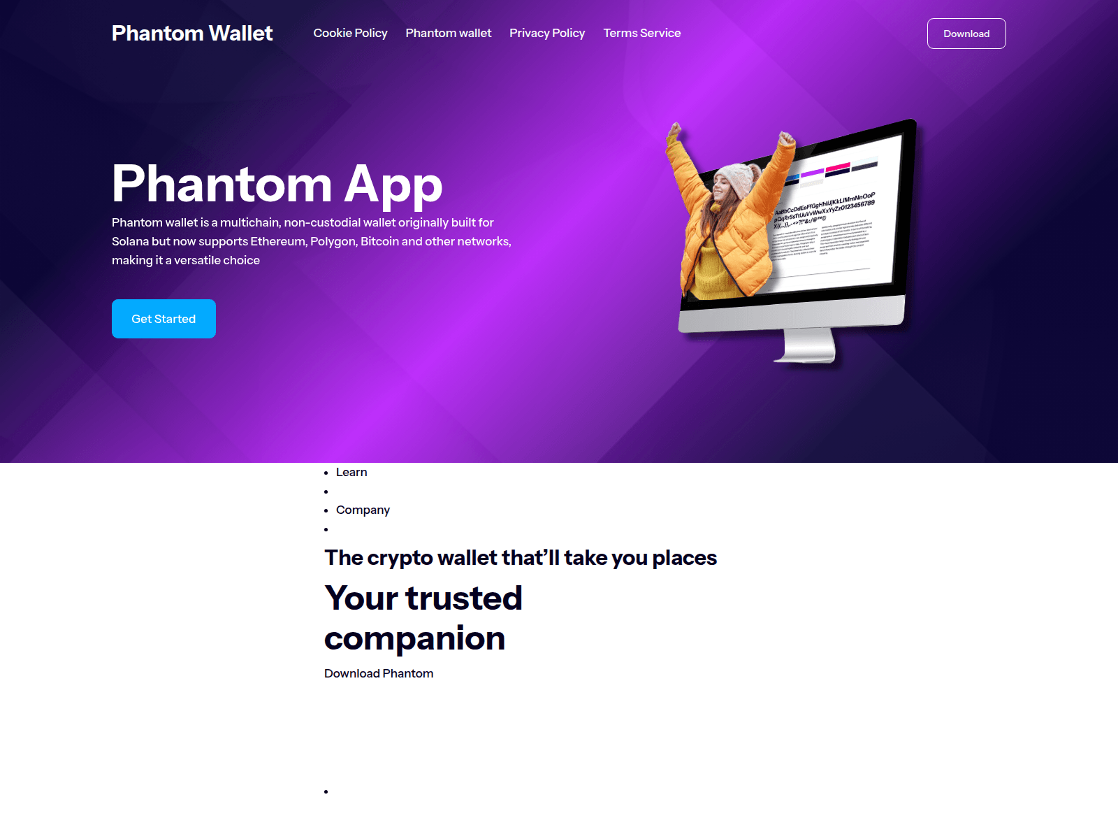 Screenshot of p-phantomwallet.us