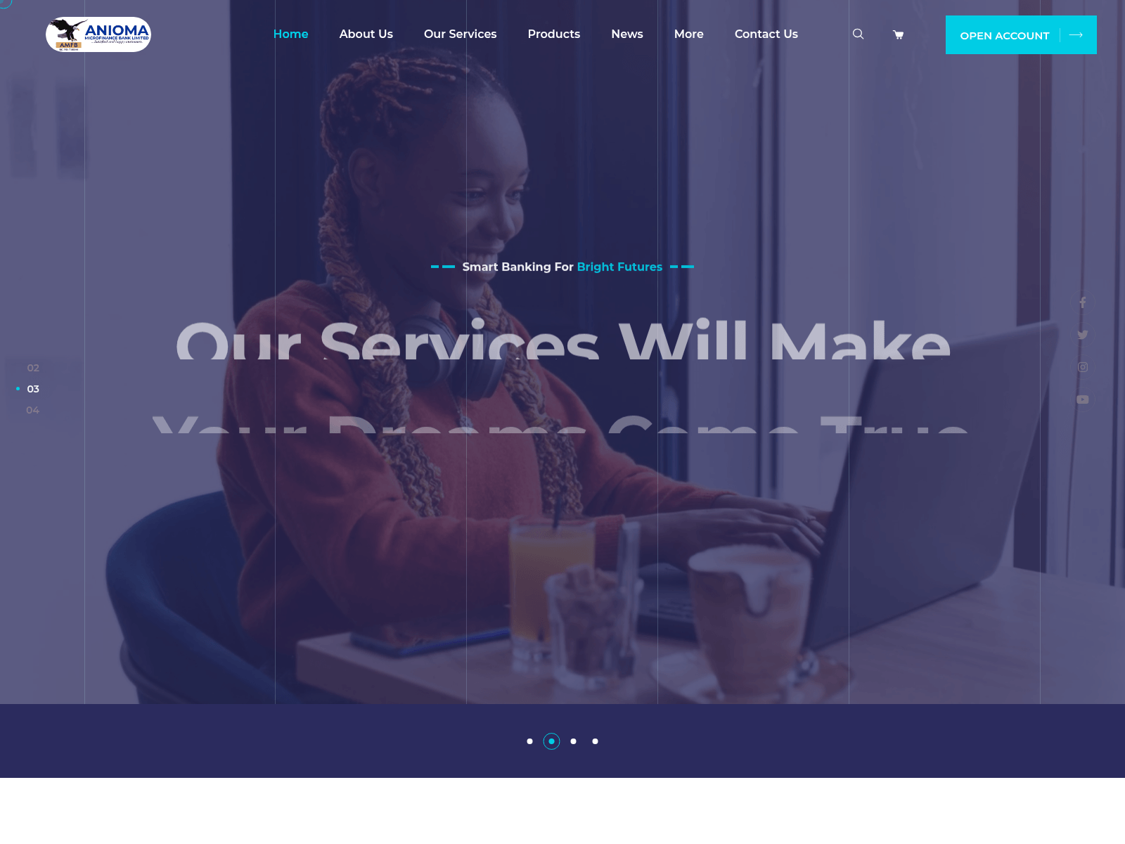 Screenshot of aniomamfb.com.ng