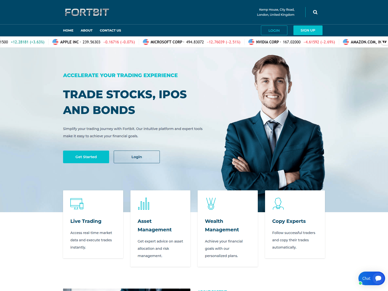 Screenshot of app.fortbiit.com
