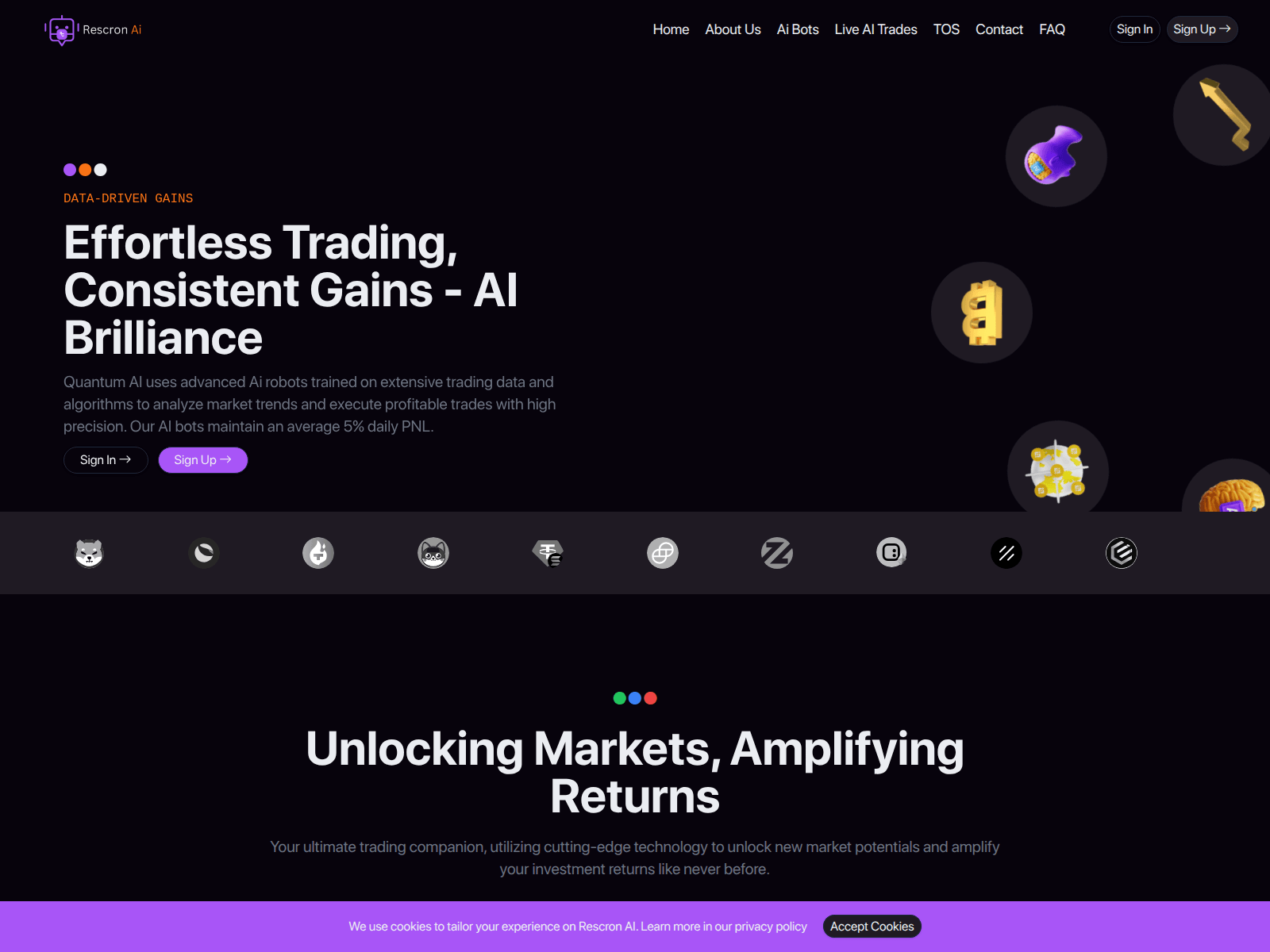 Screenshot of ai.quantumkledger.online
