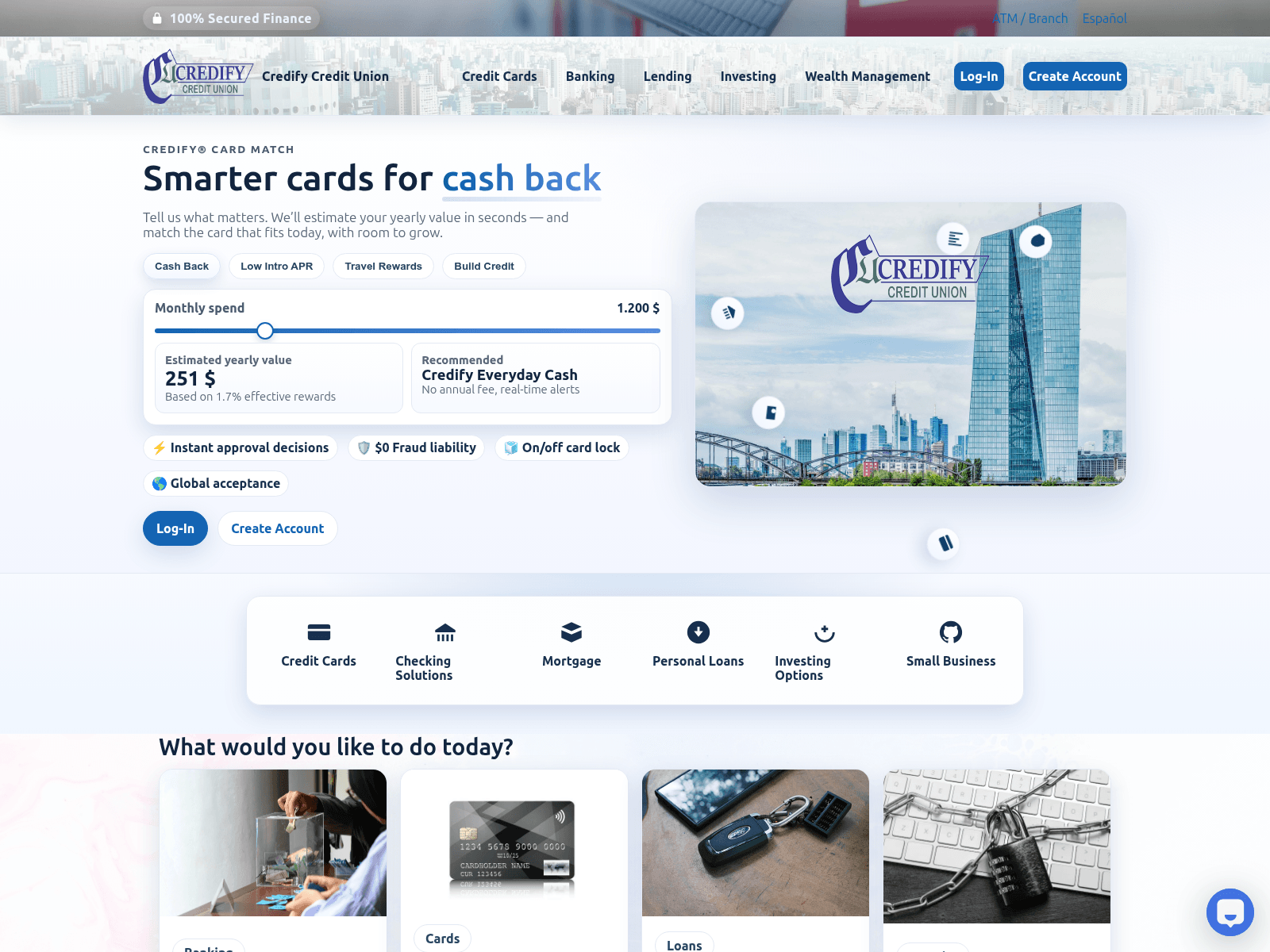 Screenshot of ccc.credifycreditunion.com