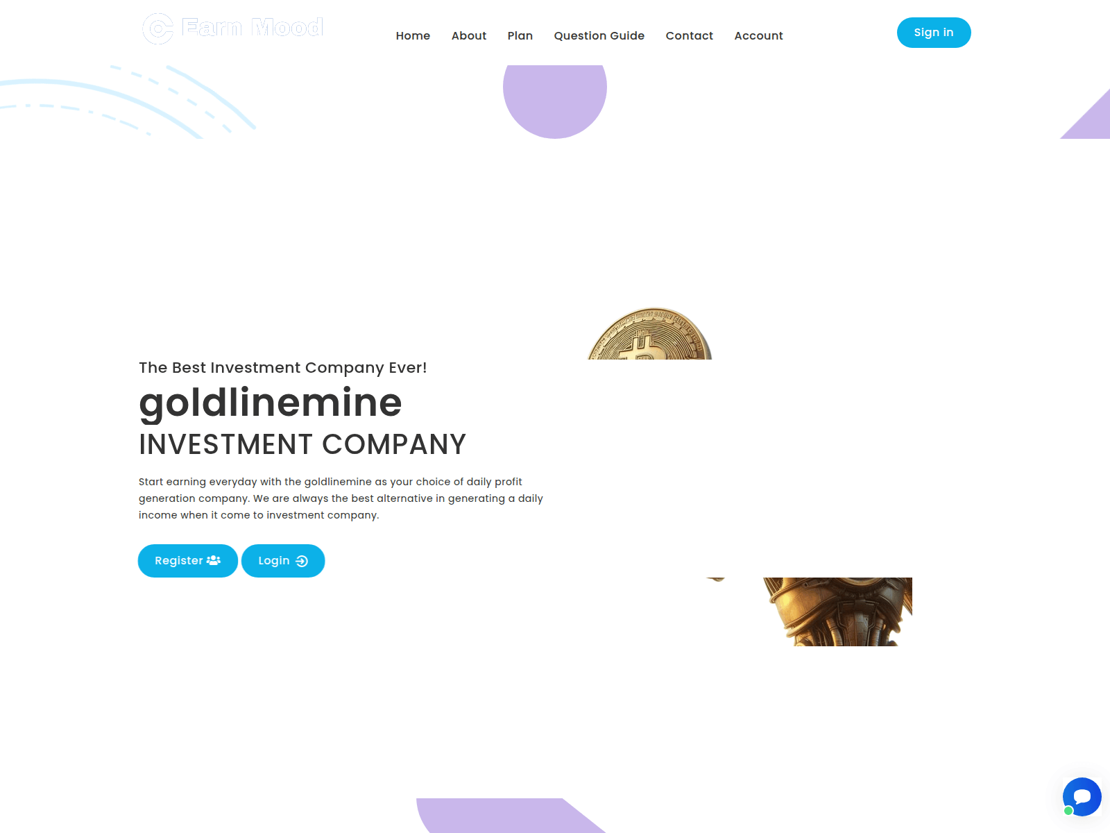 Screenshot of goldlinemine.xyz