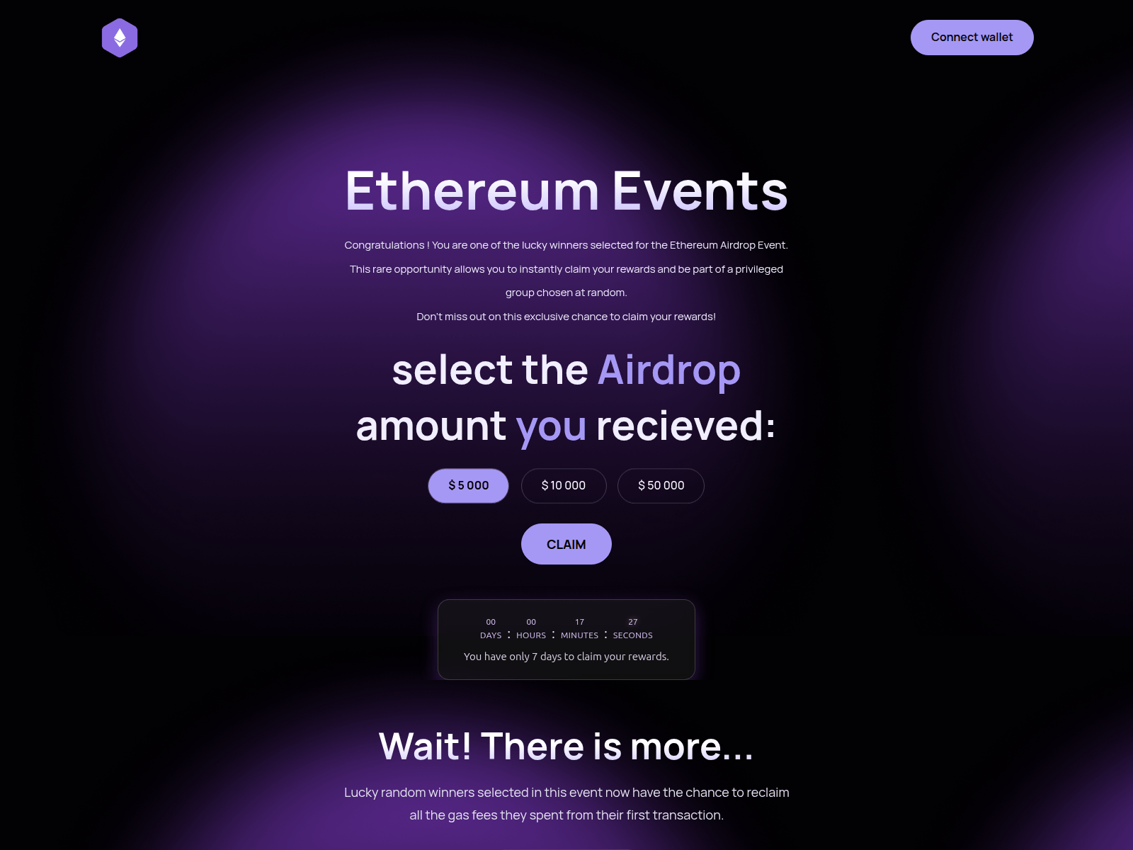 Screenshot of ether-bridge.netlify.app