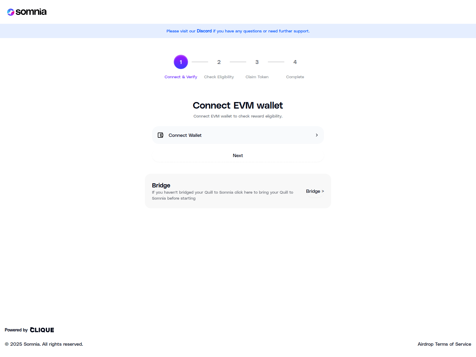 Screenshot of claim-somnia.me