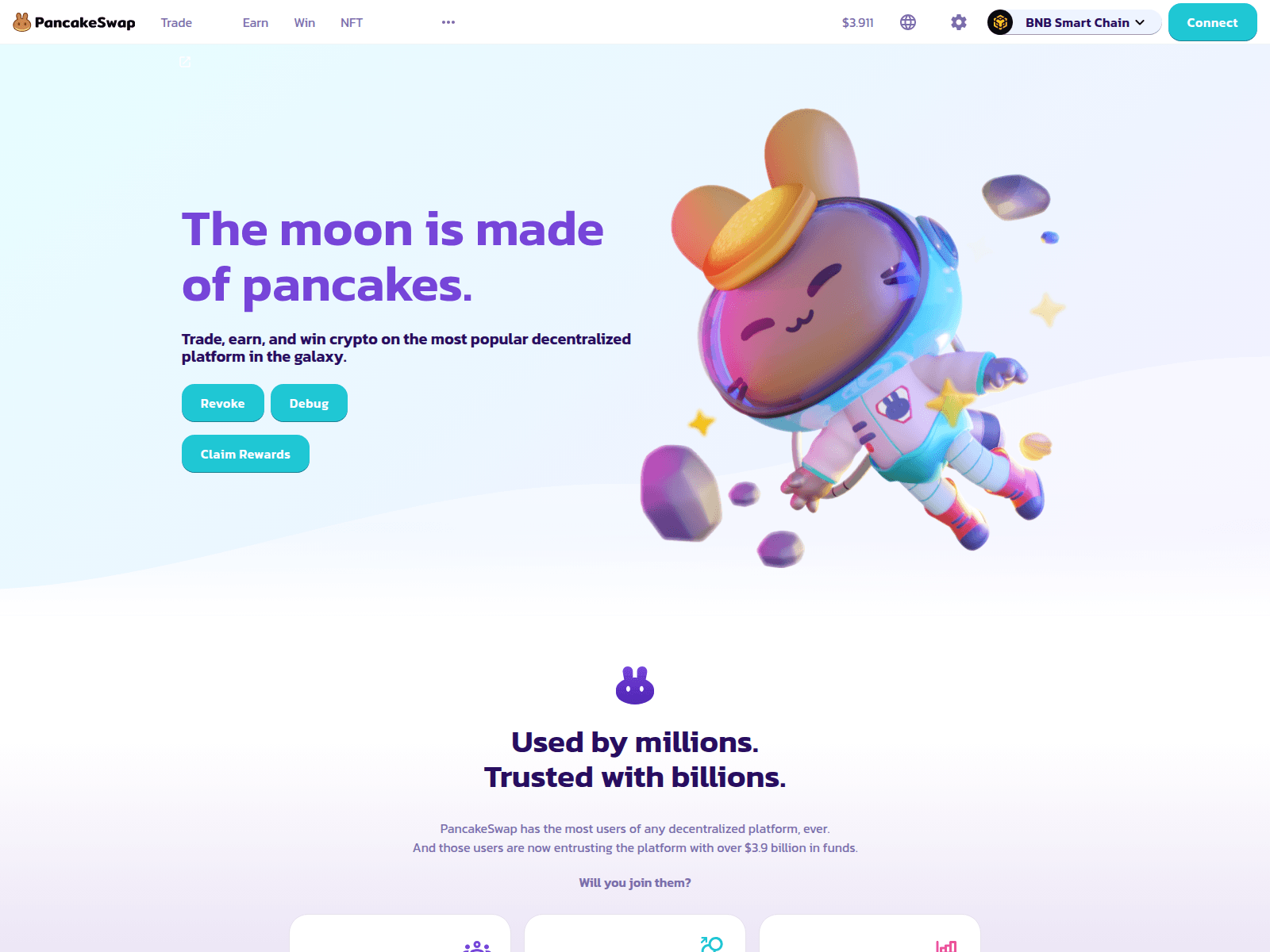 Screenshot of pancakeswap-finance.hopto.org