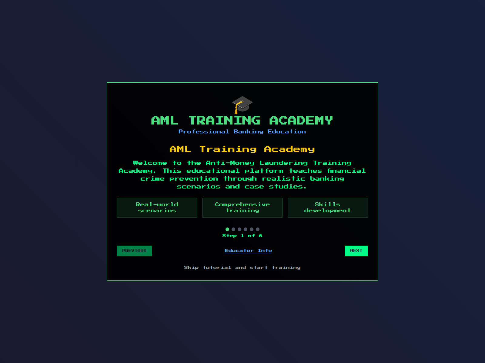 Screenshot of amldetective.ovh