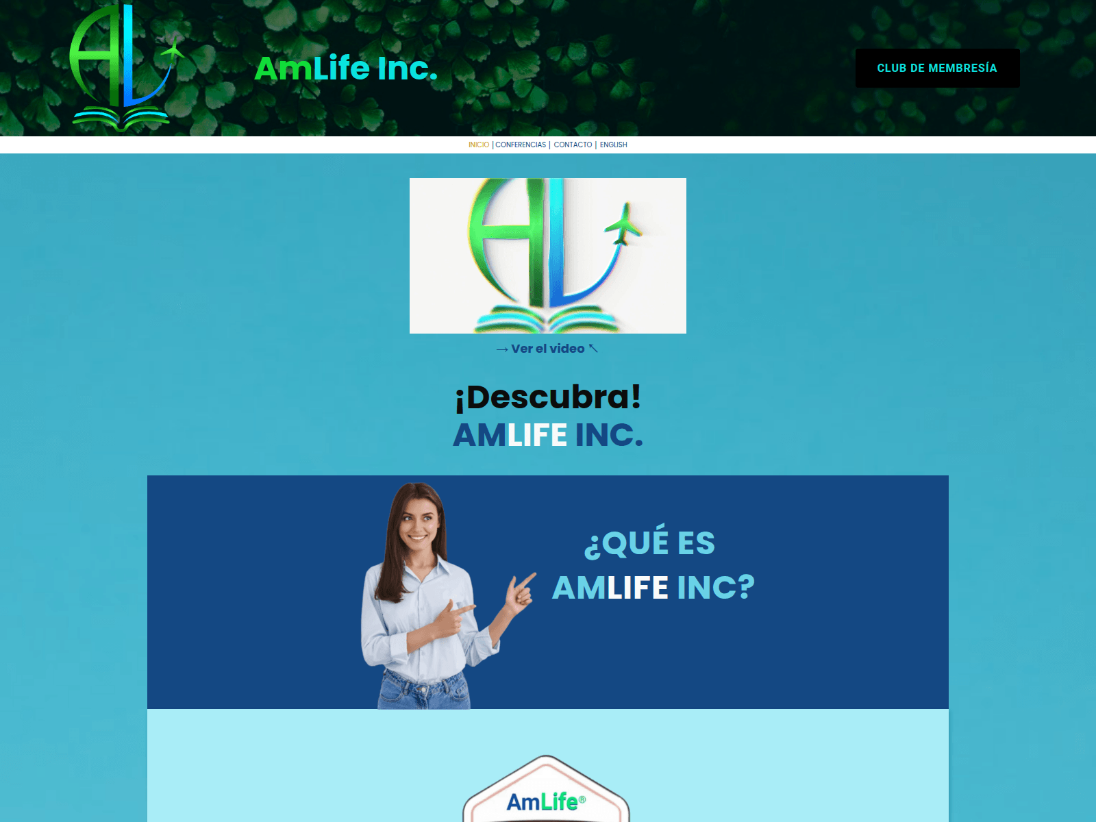 Screenshot of amlife.info