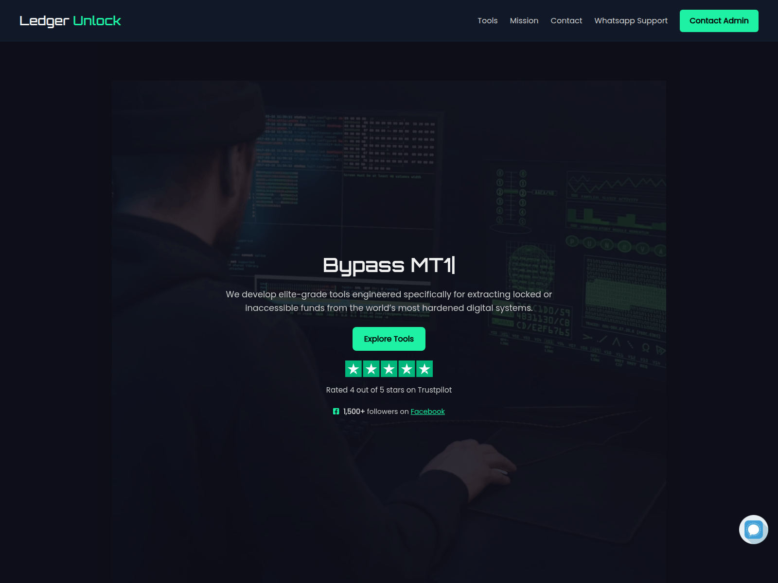 Screenshot of ledgerunlock.site