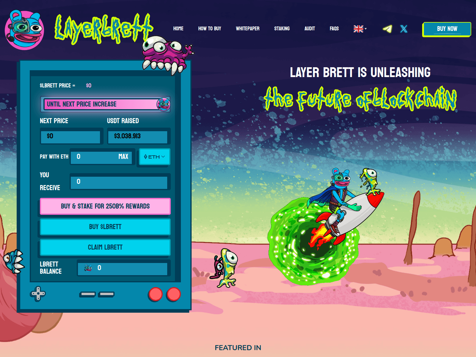 Screenshot of claim.layerbrett.live